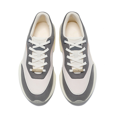 LI NING 1990 Xuanji Cushioning, Wear Resistant Low Top Running Shoes Women's Gray