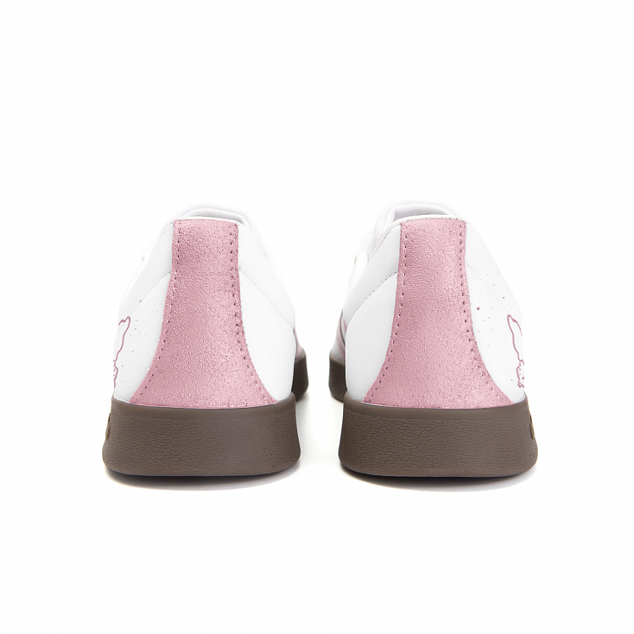 Adidas Neo VL Court 2.0 Slip Resistant Low Top Skateboard Shoes Unisex White Pink купить в интернет-магазине Yoocart с быстрой доставкой по России.