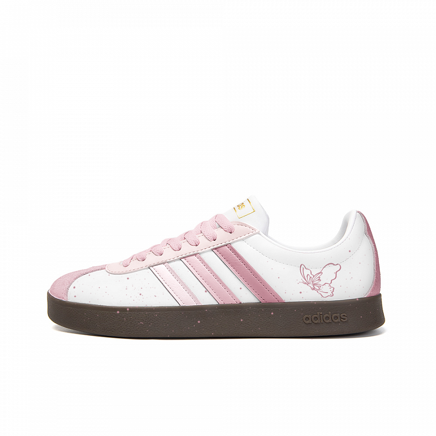 Adidas Neo VL Court 2.0 Slip Resistant Low Top Skateboard Shoes Unisex White Pink купить в интернет-магазине Yoocart с быстрой доставкой по России.