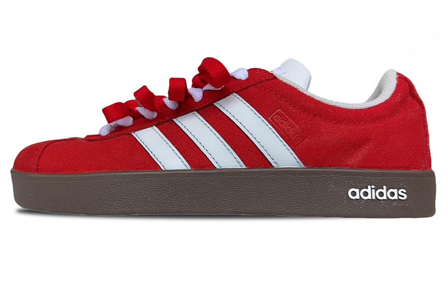 Adidas Neo Vl Court Classic Anti Slip Wear Resistant Low Top Skateboard Shoes Unisex Scarlet купить в интернет-магазине Yoocart с быстрой доставкой по России.