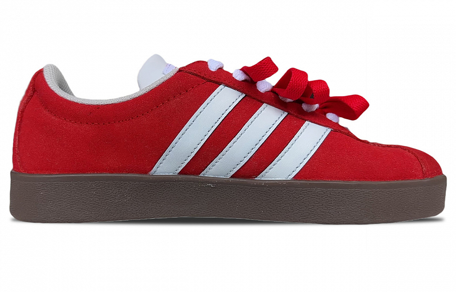 Adidas Neo Vl Court Classic Anti Slip Wear Resistant Low Top Skateboard Shoes Unisex Scarlet купить в интернет-магазине Yoocart с быстрой доставкой по России.