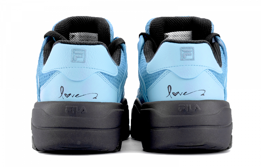 FILA Rosetta Anti Slip Wear Resistant Low Top Casual Shoes Women's Black Blue купить в интернет-магазине Yoocart с быстрой доставкой по России.