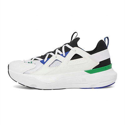 Under Armour Abrasion Resistant Low Top Running Shoes Unisex White
