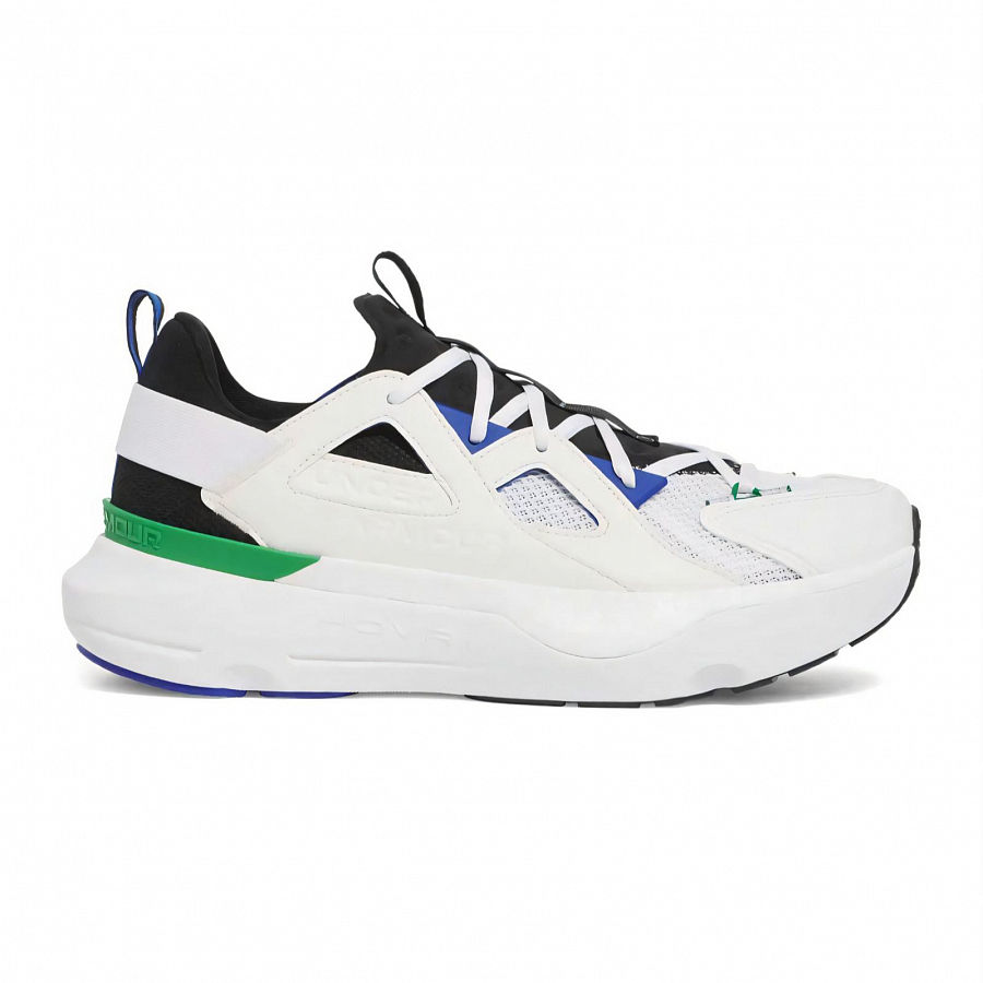 Under Armour Abrasion Resistant Low Top Running Shoes Unisex White