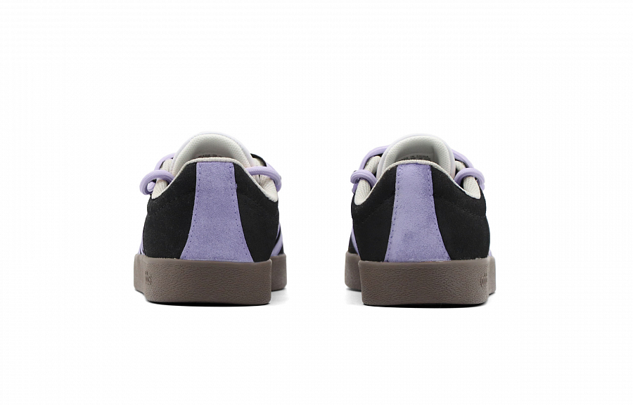 Adidas Neo VL Court Lifestyle Night Elf Anti Slip Wear Resistant Low Top Skateboard Shoes Unisex Black Purple купить в интернет-магазине Yoocart с быстрой доставкой по России.