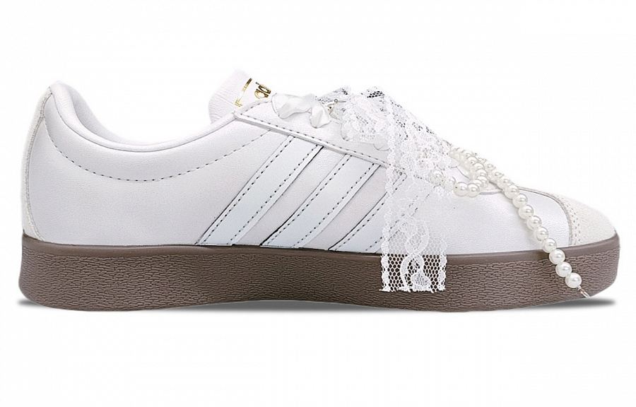 Adidas Neo VL Court 2.0 Lightweight And Breathable Low Top Skateboard Shoes Women's White купить в интернет-магазине Yoocart с быстрой доставкой по России.