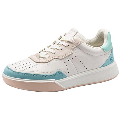 Ecco Street Shoe Collection Low Top Casual Shoes Women's Blue White