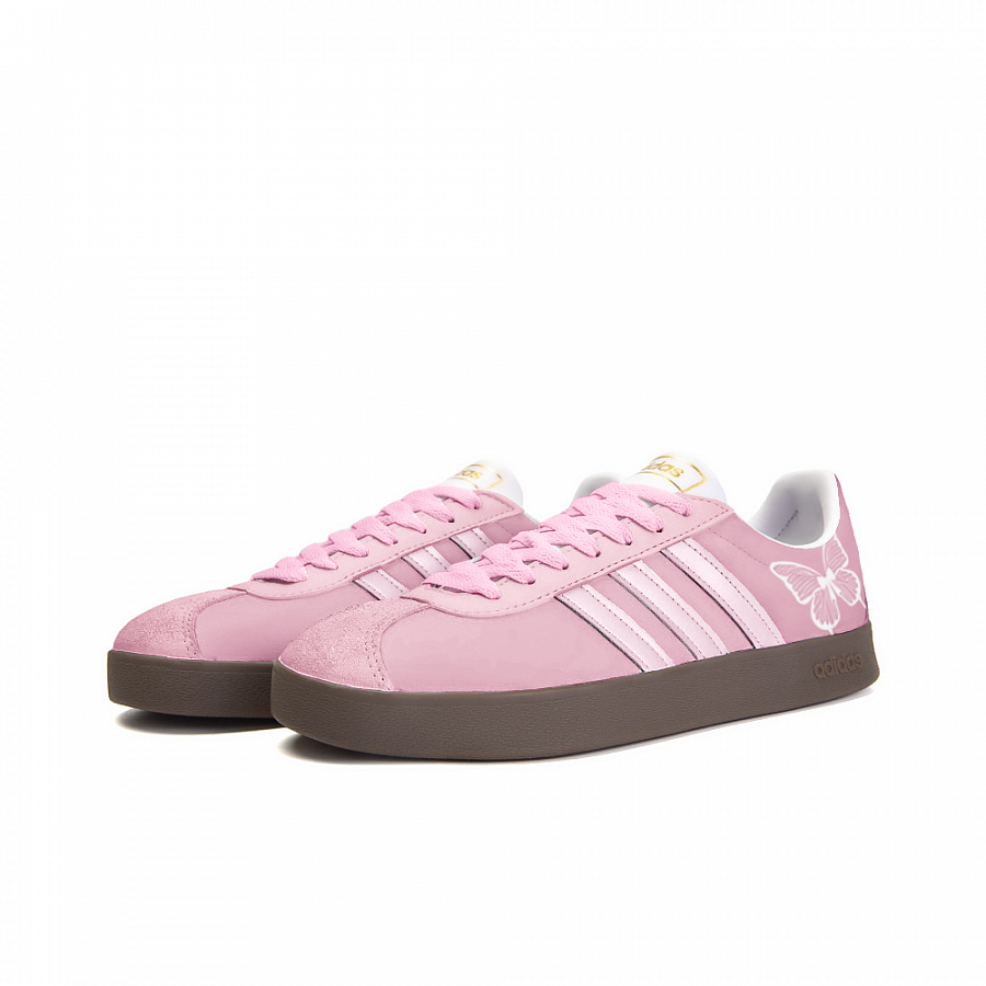 Adidas Neo VL Court 2.0 Wear-resistant And Lightweight Low-Top Skateboard Shoes Unisex Pink купить в интернет-магазине Yoocart с быстрой доставкой по России.