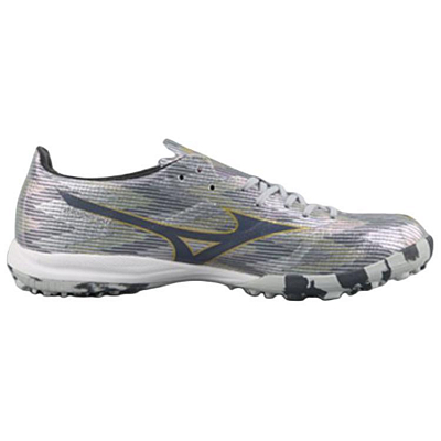Mizuno Alpha 2 Soccer Shoes Men Low Top Silver