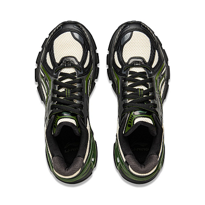 LiNing Furious Rider BOW Support Wear-Resistant Slip-Resistant Low-Top Casual Shoes Men's Black Beige Green