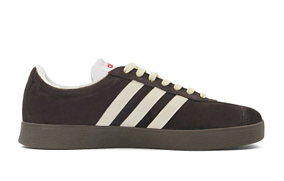 Adidas Neo VL Court Lifestyle Bear Planet Abrasion Resistant Low Top Skateboard Shoes Unisex Beige Brown