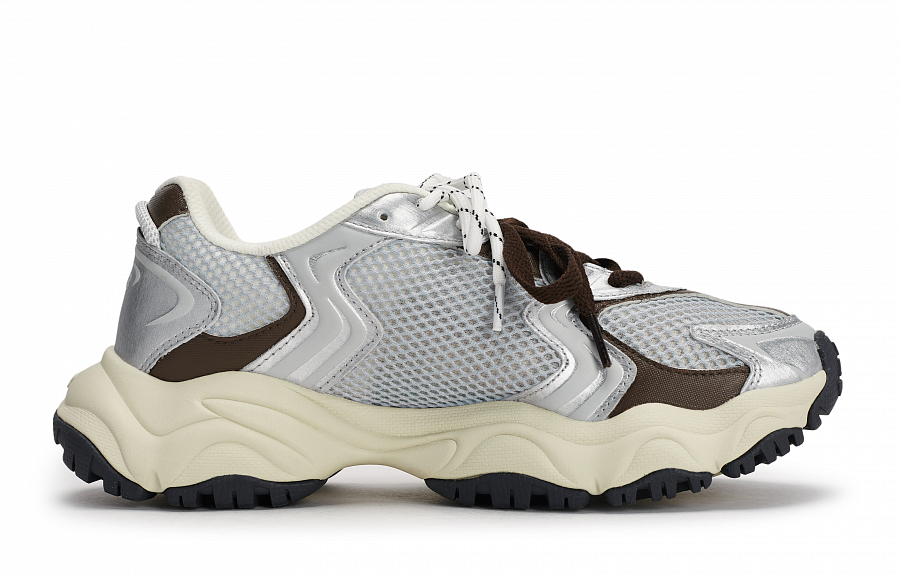 MLB New York Yankees Chunky Sneakers Unisex Low Top Gray/Silver/Brown/Blue