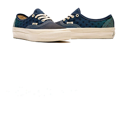 Vans Anti Slip Wear Resistant Low Top Skateboard Shoes Men's Blue