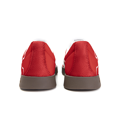 Adidas Neo VL Court 2.0 Anti-Slip Wear-Resistant Low-Top Skateboard Shoes Unisex Red