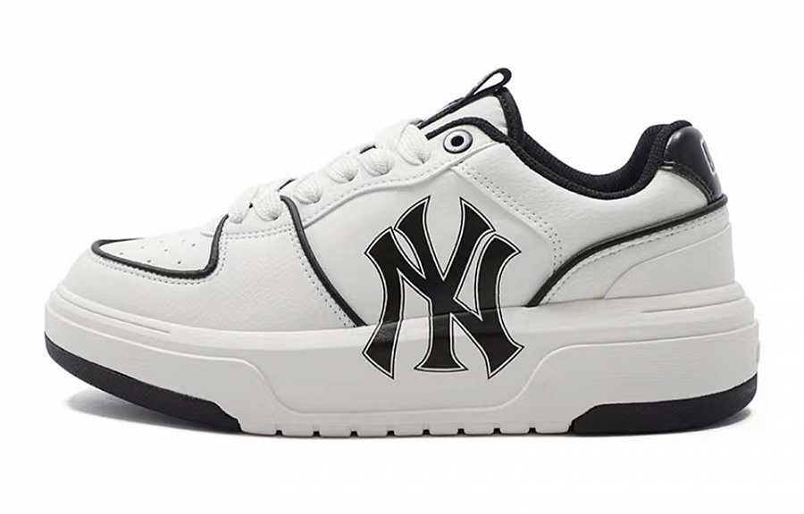 MLB Chunky Liner Skateboard Shoes Unisex Low Top Black/White/Green