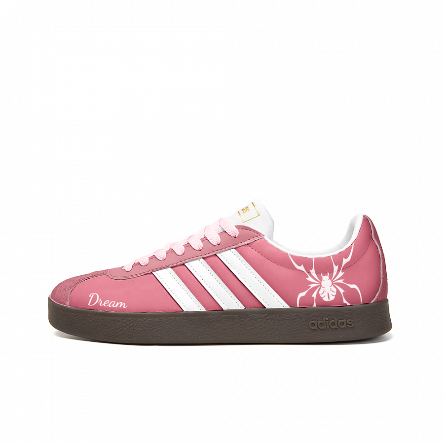 Adidas Neo VL Court 2.0 Past Love Anti-Slip Wear-Resistant Low-Top Skateboard Shoes Unisex Rose Red купить в интернет-магазине Yoocart с быстрой доставкой по России.