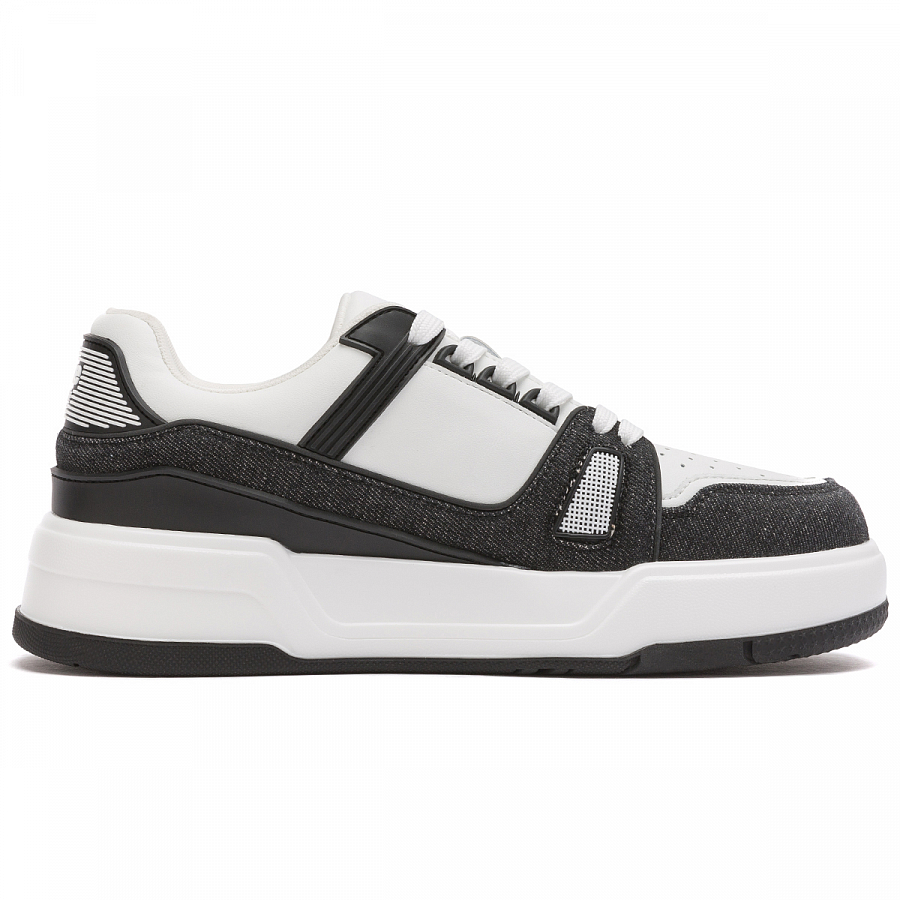 Lee Puffy Shoes Breathable Height Increasing Low-Top Skateboard Shoes Men's