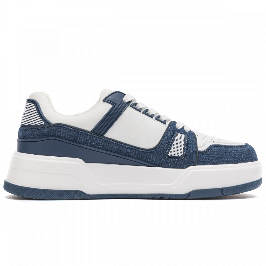 Lee Puffy Shoes Breathable Height Increasing Low-Top Skateboard Shoes Men's