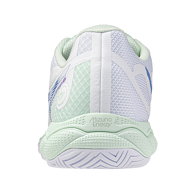 Mizuno Wave Enforce Cushioned Wear-Resistant Breathable Low-Top Tennis Shoes Women's White