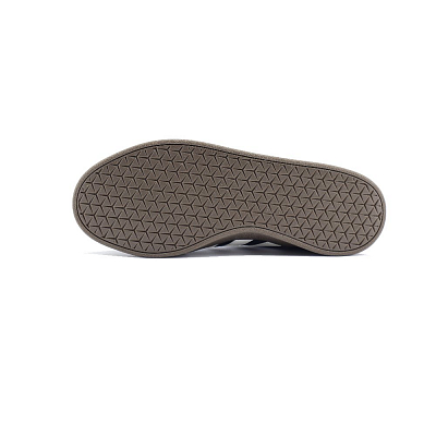 Adidas Neo VL Court 2.0 Anti Slip Wear Resistant Low Top Skateboard Shoes Unisex Black Silver