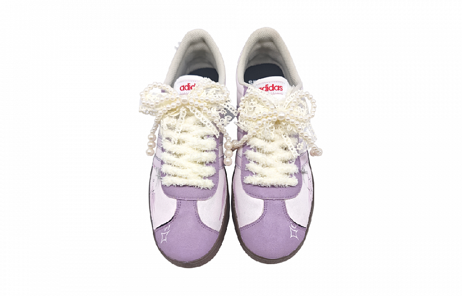 Adidas Neo VL Court Lifestyle Rose Mu Yu Anti Slip Wear Resistant Low Top Skateboard Shoes Unisex Purple купить в интернет-магазине Yoocart с быстрой доставкой по России.