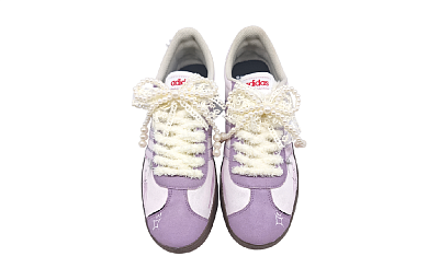 Adidas Neo VL Court Lifestyle Rose Mu Yu Anti Slip Wear Resistant Low Top Skateboard Shoes Unisex Purple