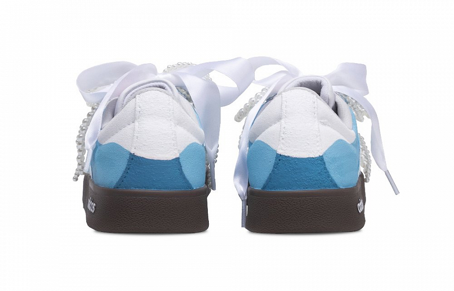 Adidas Neo VL Court Lifestyle Ice Blue Essence Slip Resistant Low Top Skateboard Shoes Unisex Blue White купить в интернет-магазине Yoocart с быстрой доставкой по России.
