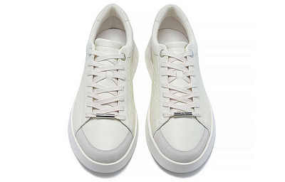 LI NING 1990 Classic Collection Anti Slip Wear Resistant Low Top Sports Casual Shoes Men's Ecru