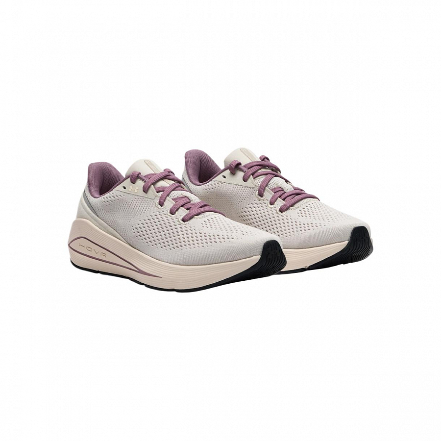 Under Armour Sonic 7 Breathable Low Top Running Shoes Women's Light Gray