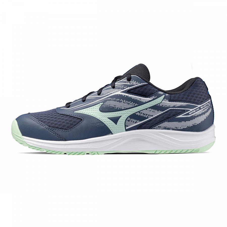 Mizuno BREAK SHOT 5 Jr.AC Low Top Tennis Shoes Unisex Blue купить в интернет-магазине Yoocart с быстрой доставкой по России.