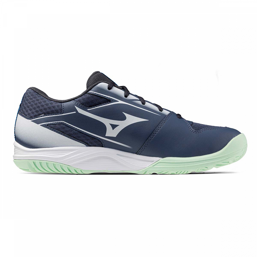 Mizuno BREAK SHOT 5 Jr.AC Low Top Tennis Shoes Unisex Blue купить в интернет-магазине Yoocart с быстрой доставкой по России.