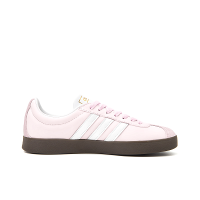 Adidas Neo VL Court 2.0 Orange Soda Anti Slip Wear Resistant Low Top Skateboard Shoes Unisex Pink