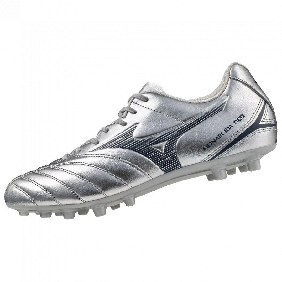 Mizuno Monarcida Neo 3 AG Rubber Short Studs Artificial Ground Anti Slip Wear Resistant Soccer Shoes Men's Silver купить в интернет-магазине Yoocart с быстрой доставкой по России.