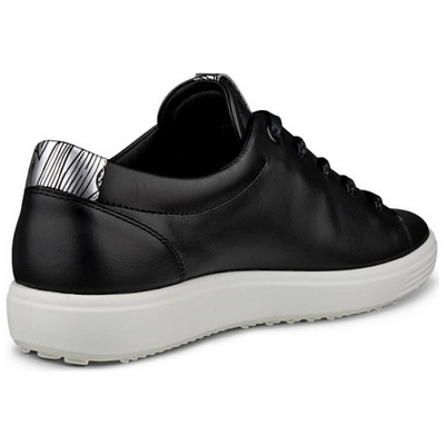 Ecco Soft 7 Low Top Skateboard Shoes Women's Marine Blue