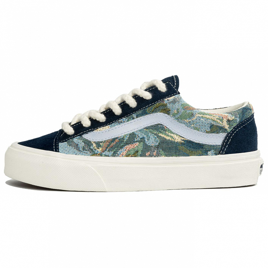 Vans Style 36 Kaleidoscope, Monet Garden, Shopping Bag Abrasion Resistant Low Top Skateboard Shoes Unisex Blue White купить в интернет-магазине Yoocart с быстрой доставкой по России.
