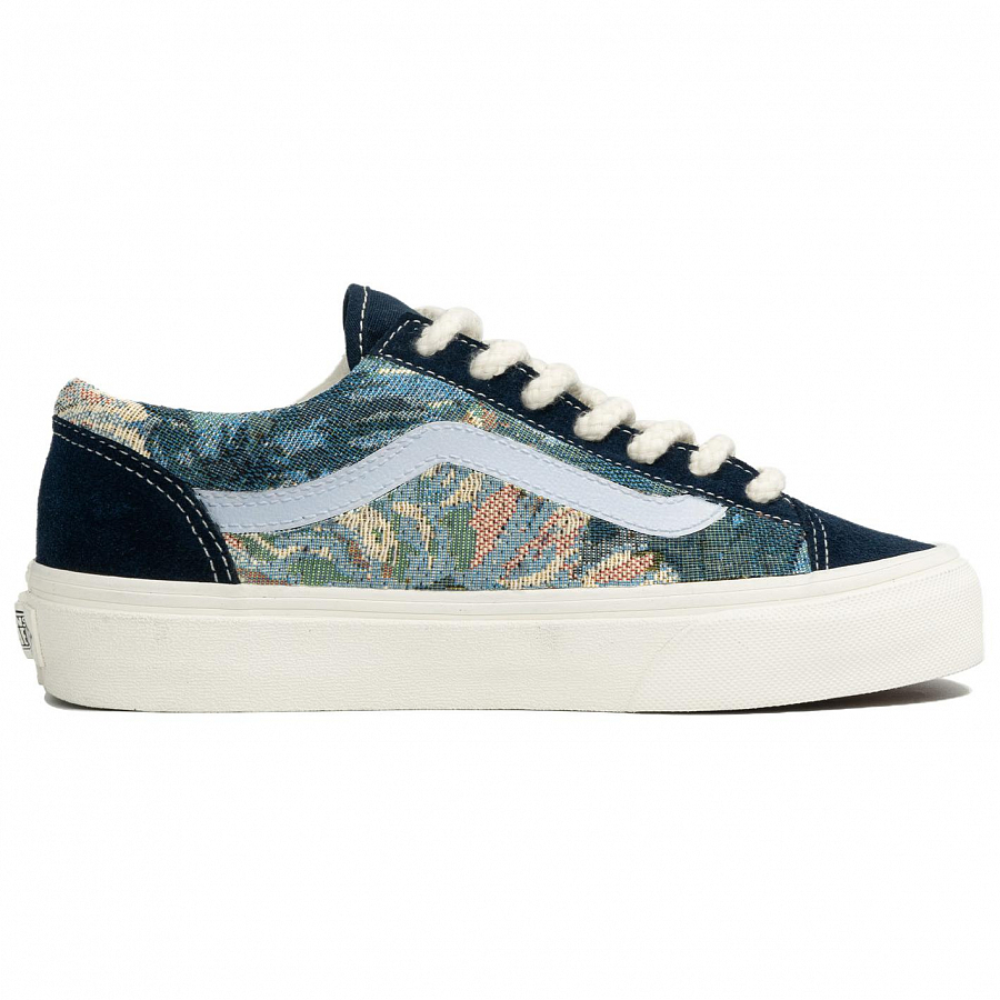 Vans Style 36 Kaleidoscope, Monet Garden, Shopping Bag Abrasion Resistant Low Top Skateboard Shoes Unisex Blue White купить в интернет-магазине Yoocart с быстрой доставкой по России.