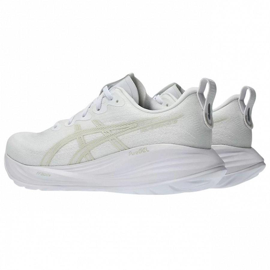 Asics Gel Cumulus 27 White Lake Grey купить в интернет-магазине Yoocart с быстрой доставкой по России.