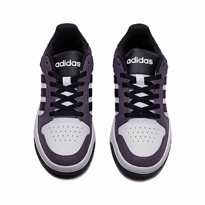 Adidas Neo Entrap Skateboard Shoes Unisex Low-Top Black/White/Purple