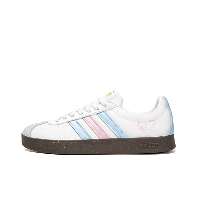 Adidas Neo VL Court 2.0 Slip Resistant Low Top Skateboard Shoes Unisex White