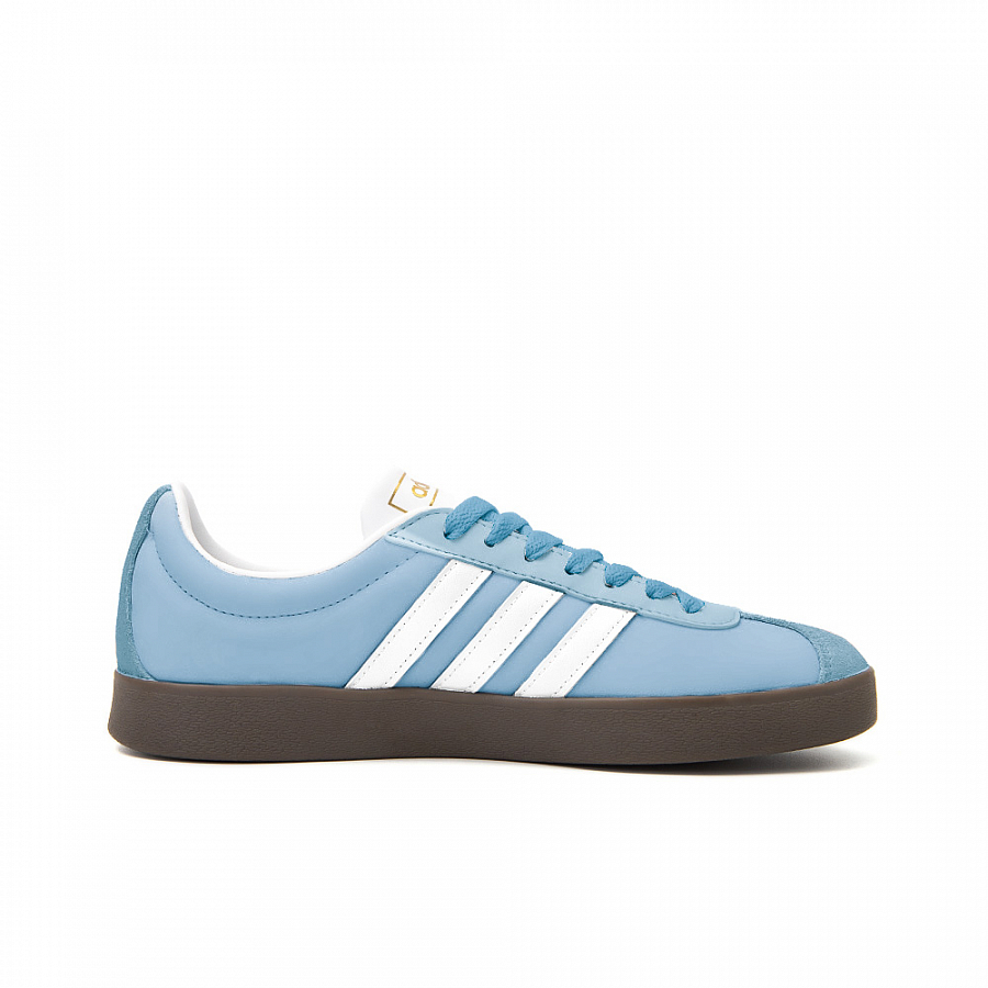 Adidas Neo VL Court 2.0 Anti-Slip Wear-Resistant Low-Top Skateboard Shoes Unisex Blue White купить в интернет-магазине Yoocart с быстрой доставкой по России.