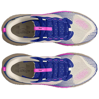 Under Armour Infinite Pro Low Top Casual Running Shoes Unisex Brown Blue