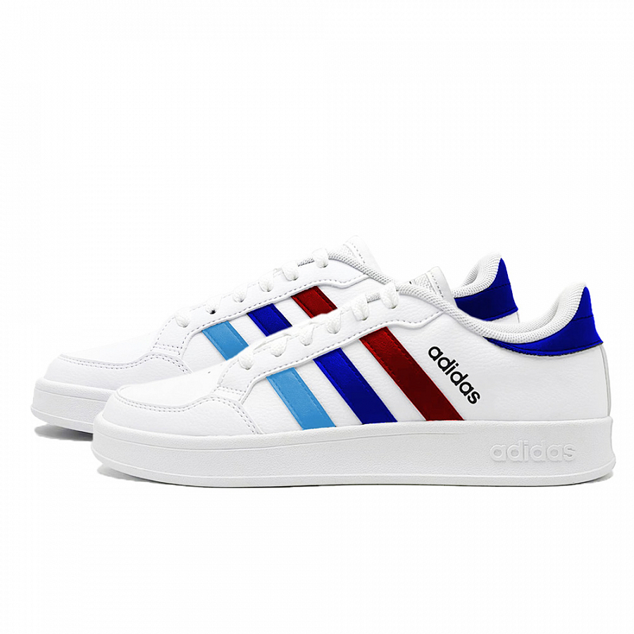 Adidas Neo Breaknet Flame Blue Ice Slip Resistant Shock Absorbers Low Top Skateboard Shoes Men's White купить в интернет-магазине Yoocart с быстрой доставкой по России.