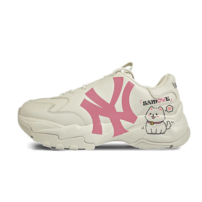 MLB Big Ball Chunky Low-Top Chunky Sneakers Unisex Ecru