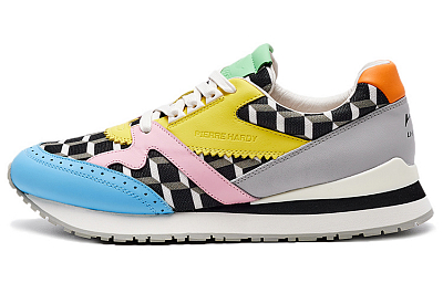 LiNing Cushioned Anti-Slip And Wear-Resistant Lightweight Low-Top Retro Running Shoes Women's Multicolor