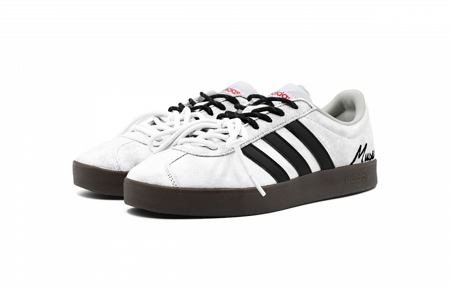 Adidas Neo VL Court 2.0 Boundary Anti Slip Wear Resistant Low Top Skateboard Shoes Unisex White купить в интернет-магазине Yoocart с быстрой доставкой по России.