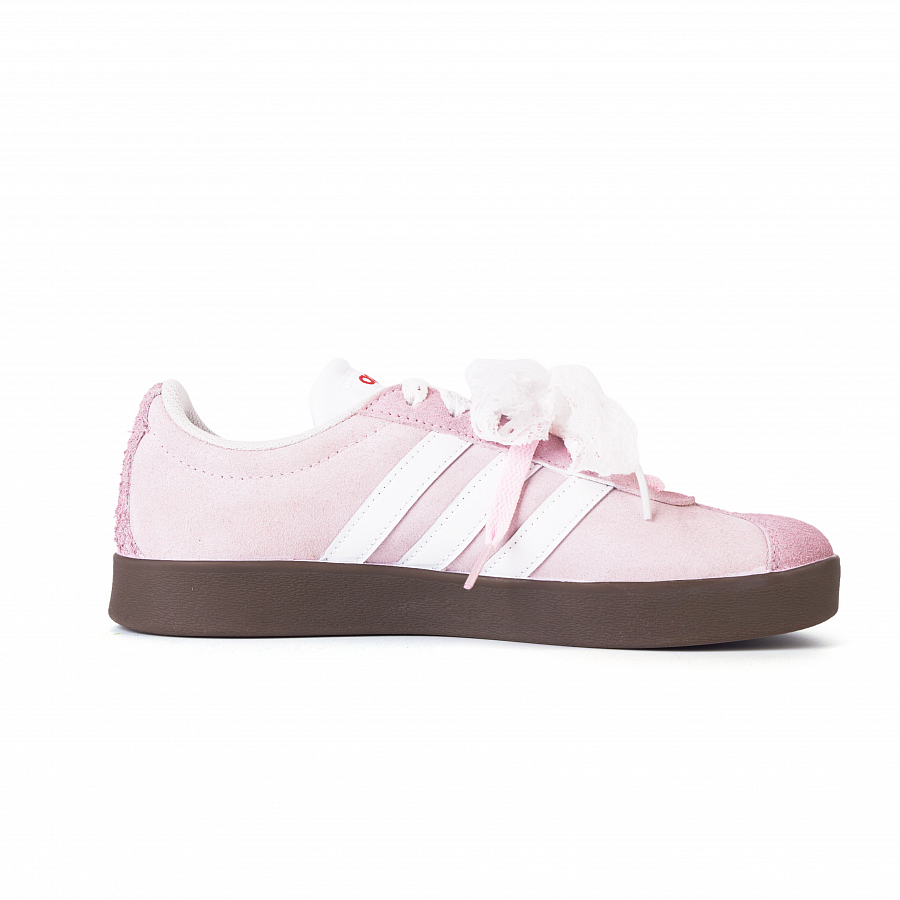 Adidas Neo Vl Court Classic Snowy Slumber, Amber Anti Slip Wear Resistant Low Top Skateboard Shoes Unisex Light Pink купить в интернет-магазине Yoocart с быстрой доставкой по России.
