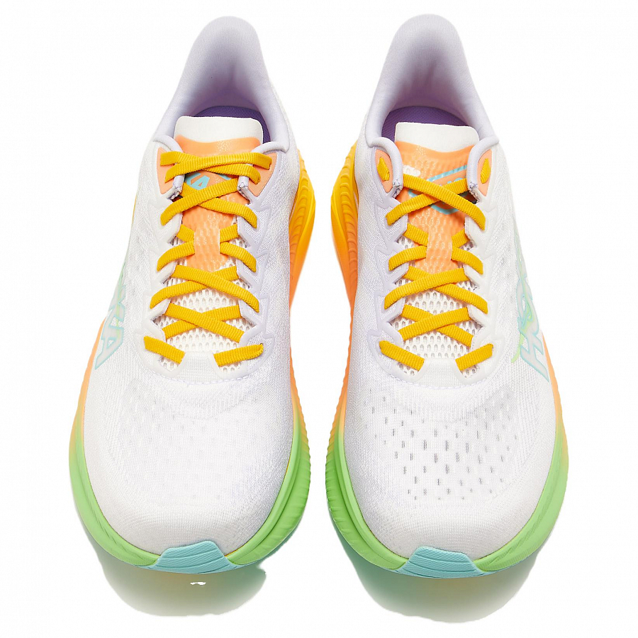 HOKA ONE ONE MACH 6 Anti Slip Wear Resistant Low Top Running Shoes Men's Frost White купить в интернет-магазине Yoocart с быстрой доставкой по России.