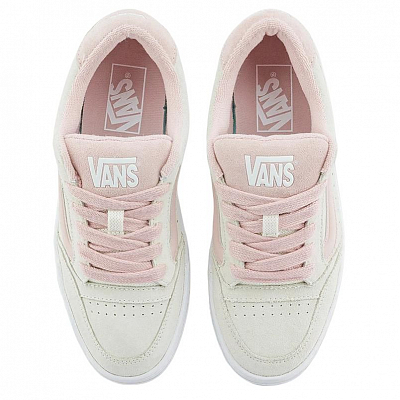 Vans HYLANE Collection Low Top Skateboard Shoes Unisex Beige Pink