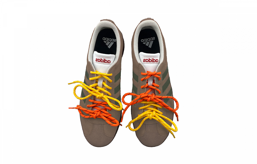 Adidas Neo VL Court Lifestyle Low Top Skateboard Shoes Unisex Brown Green купить в интернет-магазине Yoocart с быстрой доставкой по России.