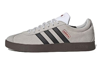 Adidas Neo VL Court 2.0 Anti-Slip Wear-Resistant Low-Top Skateboard Shoes Unisex Purple